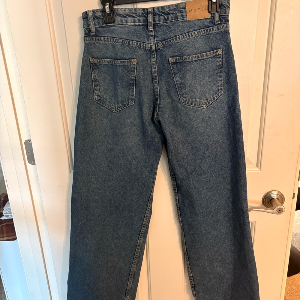 Motel Rocks Low Rise Parallel Jeans - Picture 2 of 3